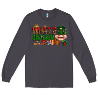 Smoke What's crackin Christmas Long Sleeve Tee - NancyCooperArtShop