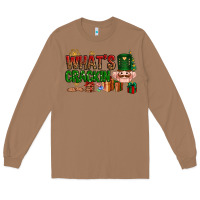 Toasted Coconut What's crackin Christmas Long Sleeve Tee - NancyCooperArtShop