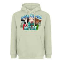 Matcha heifers its cold outside Heavyweight Hoodie - CowGirlArtShop