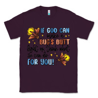 Plum if god can make a bugs butt light up Classic Tee - MaliasSmallBusiness