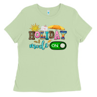 Matcha holiday mode on Ladies Tee - AdoDesignShop