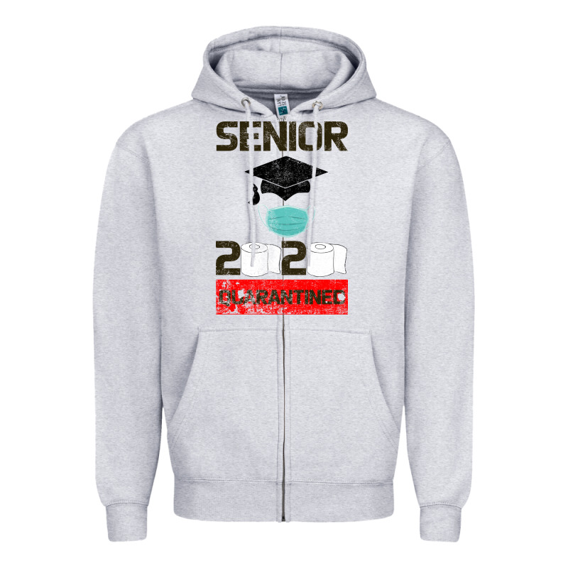 Senior 2020 Quarantined Zipper Hoodie by Bettercallsaul | Teevron