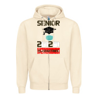 Sandshell Senior 2020 Quarantined Zipper Hoodie - Bettercallsaul