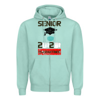 Seafoam Senior 2020 Quarantined Zipper Hoodie - Bettercallsaul
