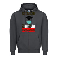 Smoke Senior 2020 Quarantined Zipper Hoodie - Bettercallsaul