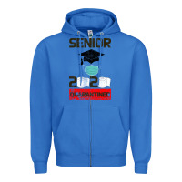 True Royal Senior 2020 Quarantined Zipper Hoodie - Bettercallsaul