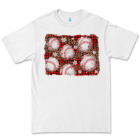 White baseball christmas background Premium Tee - AdoDesignShop