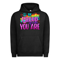 Pigment Black Be Proud Of Who You Are Urban Hoodie - BundleAndBundleShop