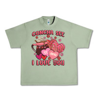 Oil Green concha see te amo  i love you Urban Heavy Tee - MaliasSmallBusiness