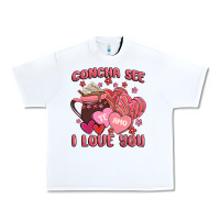 White concha see te amo  i love you Urban Heavy Tee - MaliasSmallBusiness