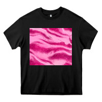 Black pink glitter Heavy Core Tee - JahusDesignShop