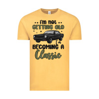 Vintage Mustard i m not getting old i m becoming a classic Vintage Tee - MaliasSmallBusiness