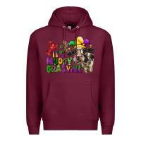 Burgundy its moody gras yall Premium Hoodie - CowGirlArtShop