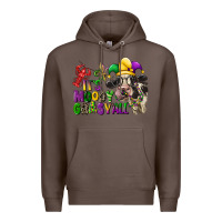 Coffee its moody gras yall Premium Hoodie - CowGirlArtShop
