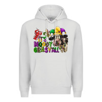 Dove Grey its moody gras yall Premium Hoodie - CowGirlArtShop