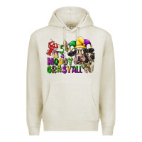 Oatmeal Heather its moody gras yall Premium Hoodie - CowGirlArtShop