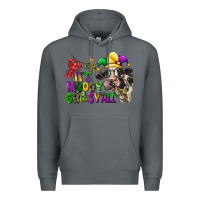 Rock its moody gras yall Premium Hoodie - CowGirlArtShop