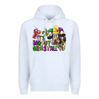 White its moody gras yall Premium Hoodie - CowGirlArtShop
