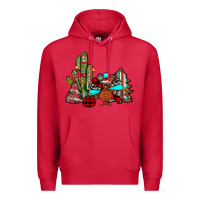 Cardinal christmas turkey Premium Hoodie - JahusDesignShop