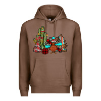 Chestnut christmas turkey Premium Hoodie - JahusDesignShop