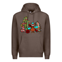 Coffee christmas turkey Premium Hoodie - JahusDesignShop