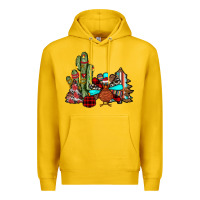 Lemon christmas turkey Premium Hoodie - JahusDesignShop