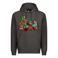 Smoke christmas turkey Premium Hoodie - JahusDesignShop