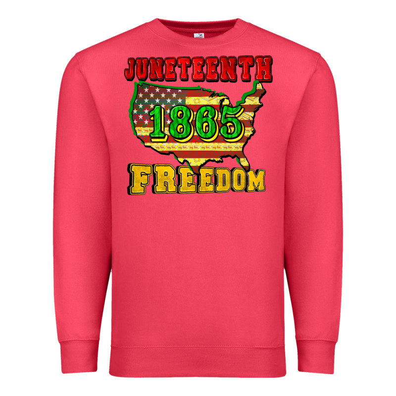 Juneteenth 1865 Freedom Premium Sweatshirt by CowGirlArtShop | Teevron