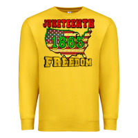 Lemon juneteenth 1865 freedom Premium Sweatshirt - CowGirlArtShop