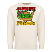 Sandshell juneteenth 1865 freedom Premium Sweatshirt - CowGirlArtShop