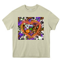 Mossy halloween heart Heavy Core Tee - AdoDesignShop