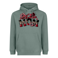 Sage cheer mom  maroon Heavyweight Hoodie - CowGirlArtShop