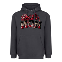Smoke cheer mom  maroon Heavyweight Hoodie - CowGirlArtShop