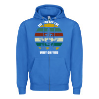 True Royal Eff You See Kay Why Oh You Zipper Hoodie - Bettercallsaul