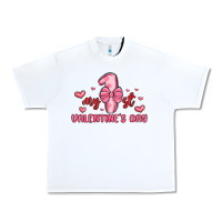 White my first valentines day Urban Heavy Tee - MaliasSmallBusiness