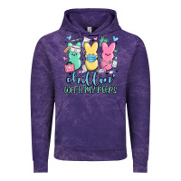 Cloud Purple chillin with my peeps Vintage Hoodie - MaliasSmallBusiness