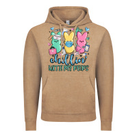 Vintage Coffee chillin with my peeps Vintage Hoodie - MaliasSmallBusiness