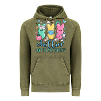 Vintage Olive chillin with my peeps Vintage Hoodie - MaliasSmallBusiness