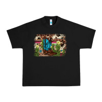 Black cactus boot background Urban Heavy Tee - AdoDesignShop