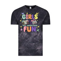 Cloud Black girls just wanna have fun Vintage Tee - MaliasSmallBusiness