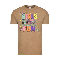 Vintage Coffee girls just wanna have fun Vintage Tee - MaliasSmallBusiness