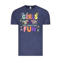 Vintage Denim girls just wanna have fun Vintage Tee - MaliasSmallBusiness