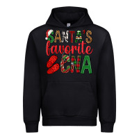 Black Santa's Favorite Cna Urban Hoodie - BundleAndBundleShop