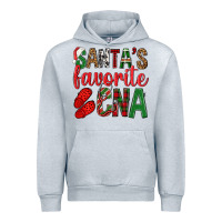 Heather Grey Santa's Favorite Cna Urban Hoodie - BundleAndBundleShop