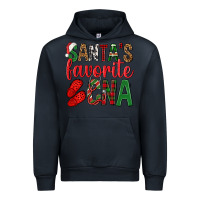 Navy Santa's Favorite Cna Urban Hoodie - BundleAndBundleShop
