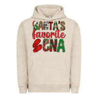 Pigment French Oak Santa's Favorite Cna Urban Hoodie - BundleAndBundleShop