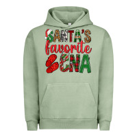 Pigment Oil Green Santa's Favorite Cna Urban Hoodie - BundleAndBundleShop