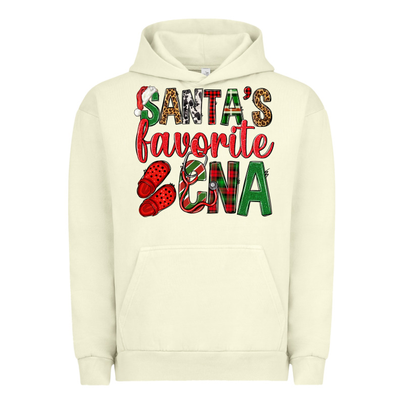 Santa's Favorite Cna Urban Hoodie by BundleAndBundleShop | Teevron