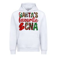 White Santa's Favorite Cna Urban Hoodie - BundleAndBundleShop
