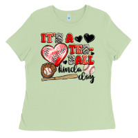 Matcha it's a tee ball kinda day Ladies Tee - JahusDesignShop